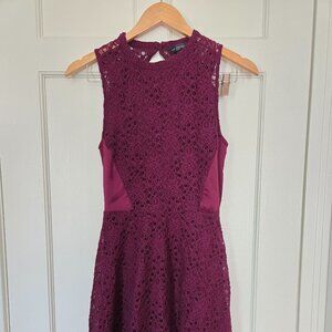 The Limited Burgundy Dress